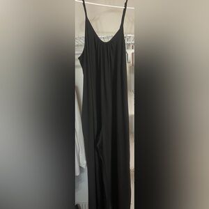 SHEIN Black Sleeveless Jumpsuit